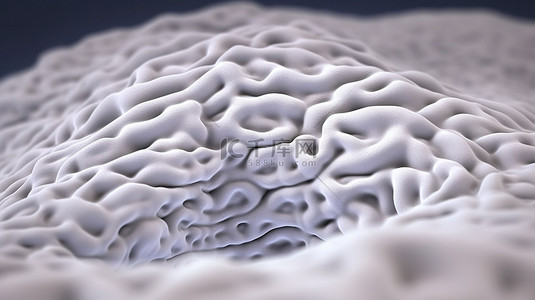 软膜天花图案背景图片_腹部脂肪组织厚软白色的 3d 渲染