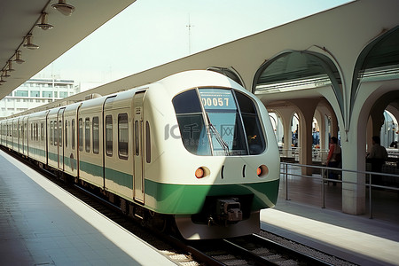 下午 5 点 02 点在奥兰多火车站开出的新 BPI 列车