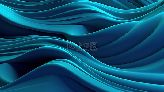 抽油烟雾效果背景图片_具有蓝色和托斯卡色调的 3D 效果的抽象背景