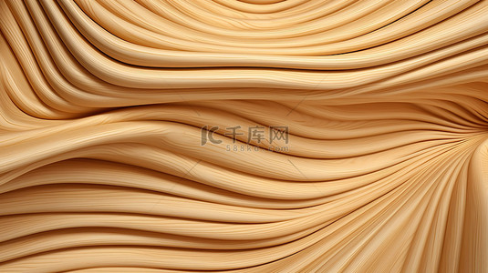 木质桌棕色背景图片_浅色调 3D 木质纹理数字插图的顶部视图