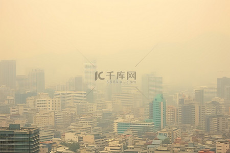质量红黑榜背景图片_2013年韩国首尔空气质量