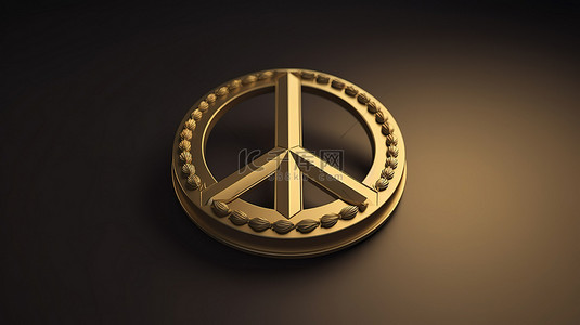 和平的家园背景图片_促进和平与正义的强大机构图标的 3D 渲染