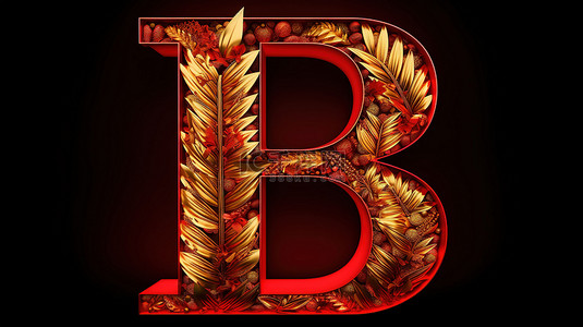 红色金币背景图片_巴哈马红色巴哈马元货币符号的 3d 插图