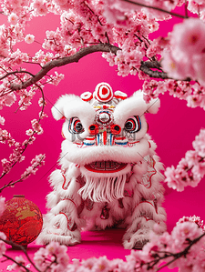 吉祥中国春节龙年彩色手工舞龙的图片16