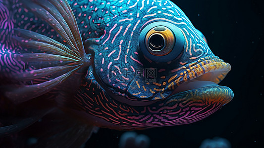 养殖水产背景图片_海底世界鱼类