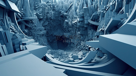 城市虚幻背景背景图片_虚幻的 3D 背景结构蓝图数字渲染可视化