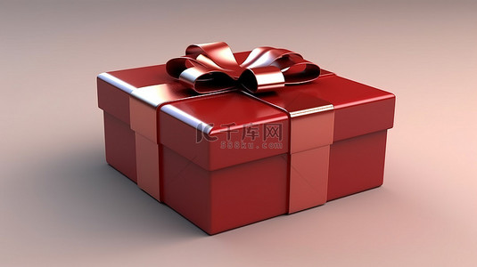 礼物盒礼盒背景图片_礼物盒的 3d 渲染