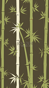 竹子图案翠竹背景创意插画自然背景