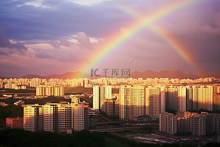 2013年10月4日韩国平壤市大贡彩虹