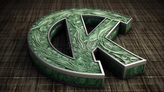 国家标志背景图片_孟加拉国国家货币符号塔卡的 3D 渲染