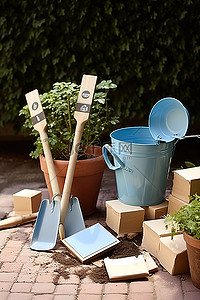 花园工具和庭院用品