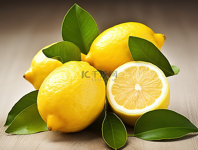 新鲜柠檬 最好的柠檬 柠檬 柠檬