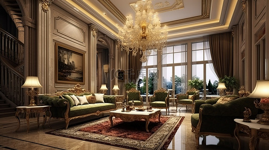 设计欧洲风格的客厅灵感和想法