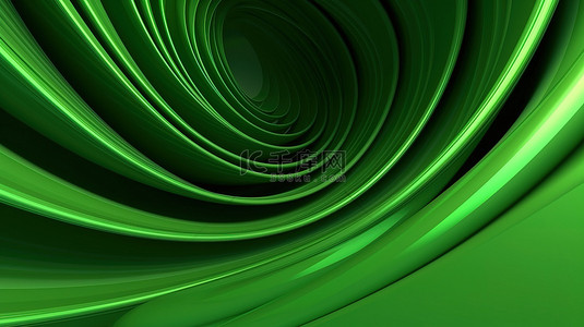 绿色抽象设计背景创意和动态的构图