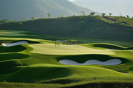 高尔夫球网背景图片_中国最好的球场之一 日本首屈一指的高尔夫目的地
