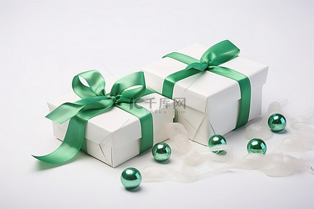 盒子盒背景图片_礼物是用白色盒子包裹的糖果