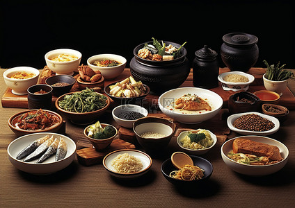 酒桌饭局照片背景图片_日本特色料理 照片 5 taejin 餐厅