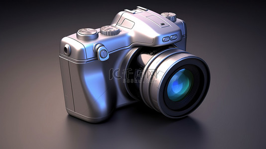 眼睛照相机背景图片_数码相机的 3d 渲染