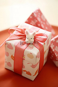 圣诞礼物季背景图片_圣诞礼物包装