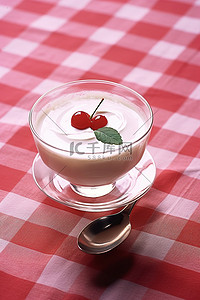 酸奶背景图片_碗里有一碗酸奶