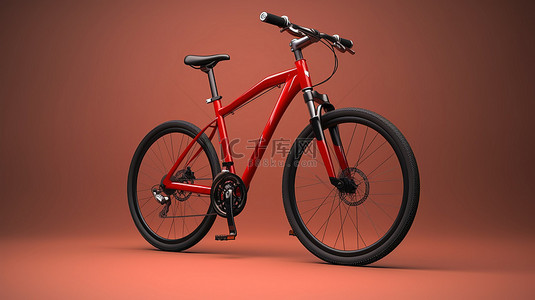 复古自行车背景图片_创建自行车的 3D 模型