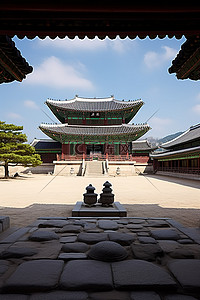 汉南京宫及其庭院