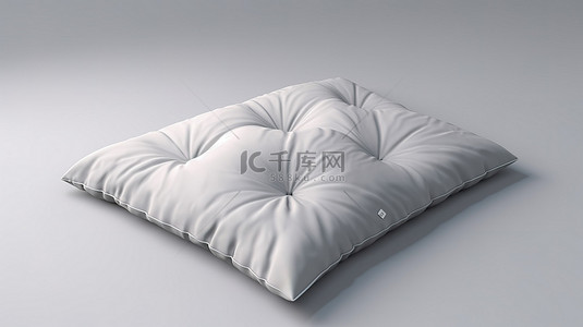 家居枕头背景图片_舒适的枕头床 3d 模型
