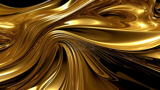 灯金色背景图片_闪闪发光的金色背景抽象 3d 渲染