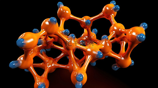 粘合剂背景图片_快速作用粘合剂2-辛基氰基丙烯酸酯的分子结构