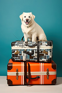 Top Dog 储物旅行行李箱套装