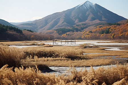 白头山和风景