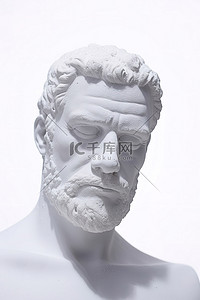 外国男子背景图片_柜台上展示着古希腊男子的a