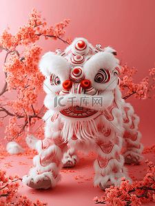 吉祥中国春节龙年彩色手工舞龙的图片12