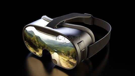 体验虚拟现实背景图片_沉浸式 3D 体验