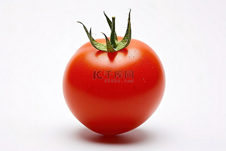 西红柿ui背景图片_白色空间中的红梨番茄