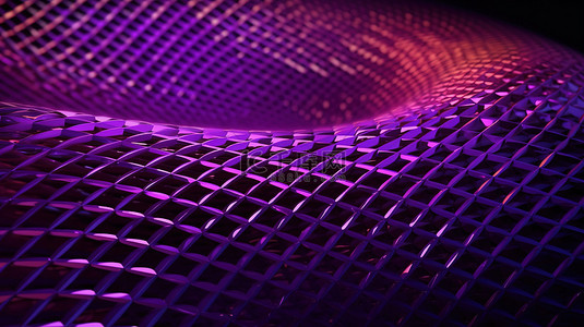 紫色网格背景背景图片_紫色网格渐变 3d 形状背景