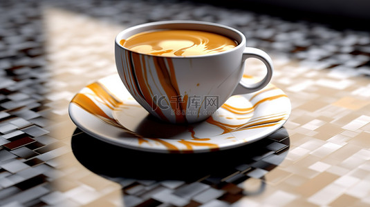 3D咖啡杯设计