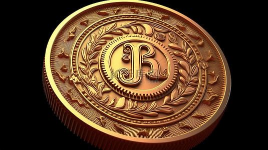 印度风情背景图片_印度卢比货币符号的 3d 渲染插图