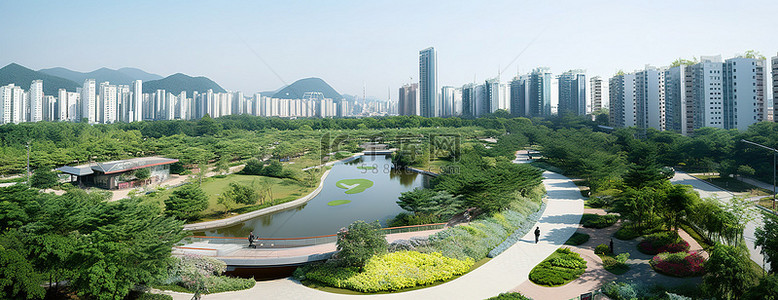 国民背景图片_国民公园位于首尔南部