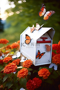 邮箱蝴蝶和邮件