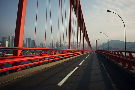 小白兔过桥背景图片_开车过韩国的一座桥