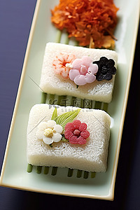 石料理背景图片_韩国贾瓦米甜点图片2