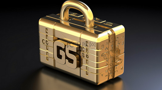互联网安全科技背景图片_密码锁定 5g 互联网安全的 3d 插图