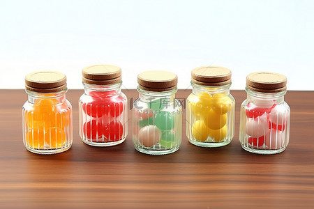 微型果冻果冻罐透明玻璃容器