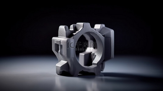 一家三代背景图片_用工业 3D 粉末打印机打印的三维模型，具有灰色物体