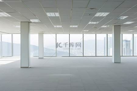 东京教父背景图片_东京空荡荡的大型商业办公室