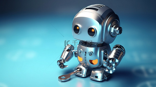 迷你机器人通过 3D 渲染中的密钥维护在线安全