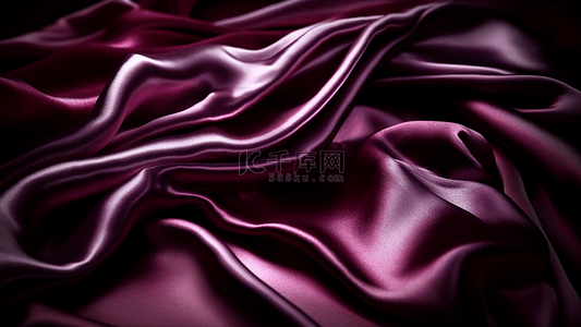 漂浮紫色背景图片_丝绸绸缎紫色背景