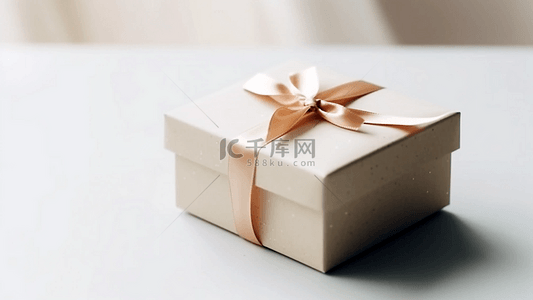 礼物盒礼盒背景图片_节礼日礼物盒白色可爱背景