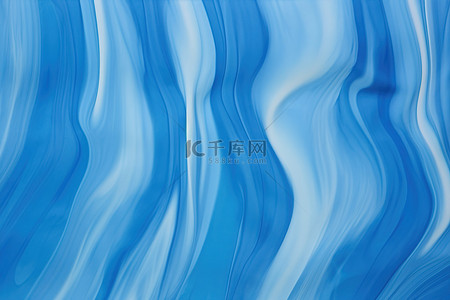 蓝色壁画背景图片_miaa 的蓝色水波壁画